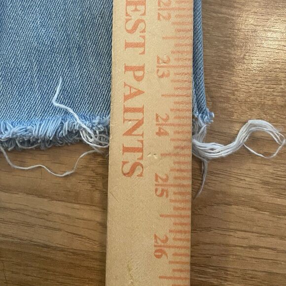 Levis 70s High Slim Straight Jeans Women Size 24 Raw Hem - Picture 12 of 16